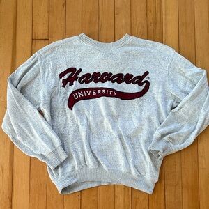 Gray Harvard University Sweatshirt